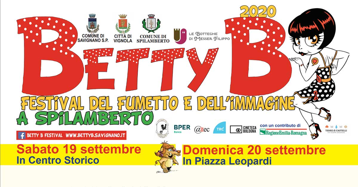 Il programma di Betty B 2020 a Spilamberto